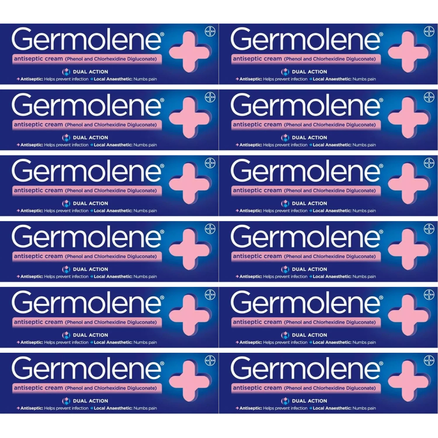 Germolene Antiseptic Cream 30gm - Pack of 12