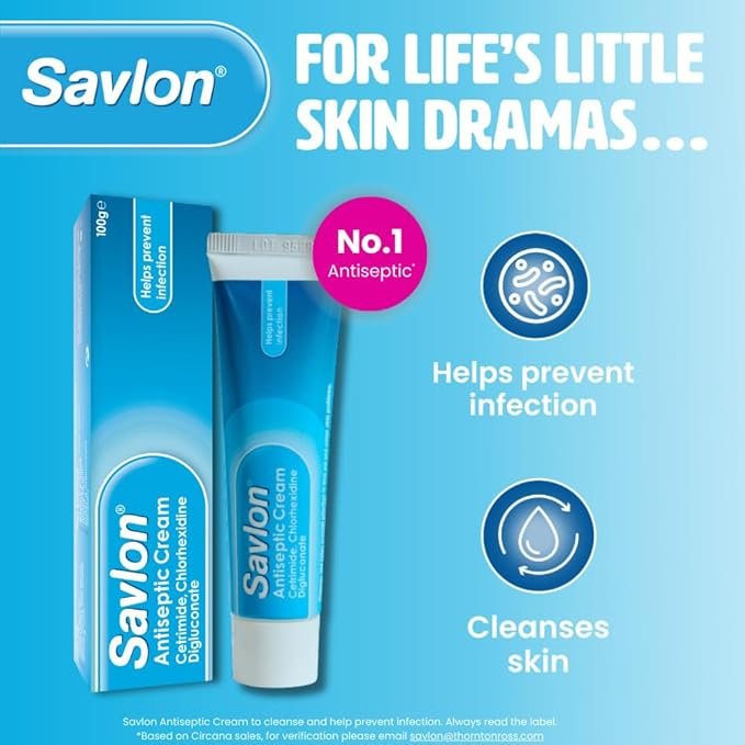 Savlon Antiseptic Cream 100g - Pack of 6 - Image 7