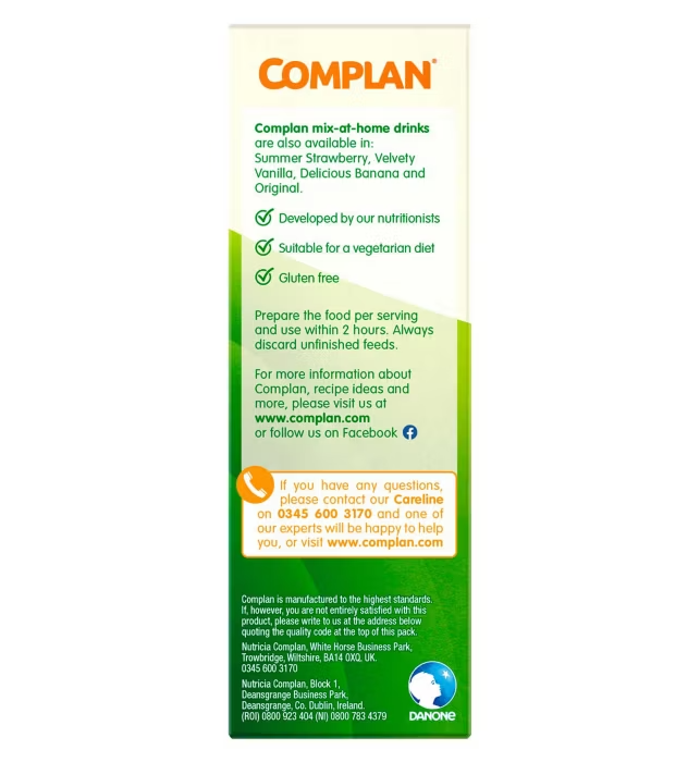 Complan Rich Chocolate Flavour Drink, 4 x 55g Sachets - Pack of 4 - Image 5