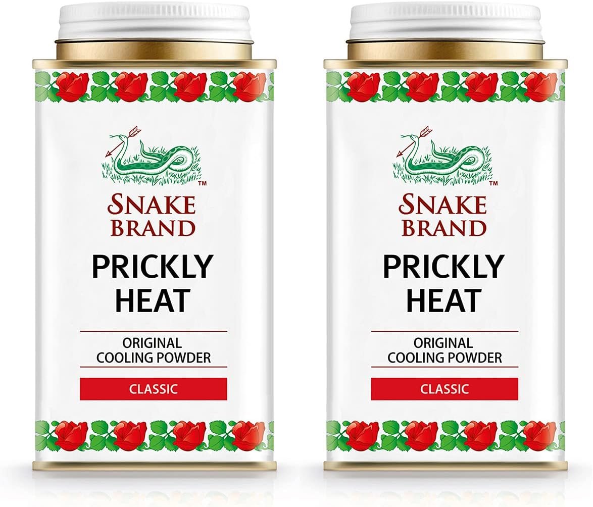 Snake Brand Prickly Heat Cooling Powder, 2-Pack (Classic, 140g) - Image 7