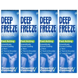 Deep Freeze Cold Gel Fast Action 35g x 4