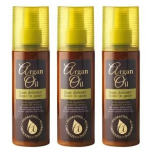 Argan Oil Heat Defence Spray 150 ml - [Pack of 3]