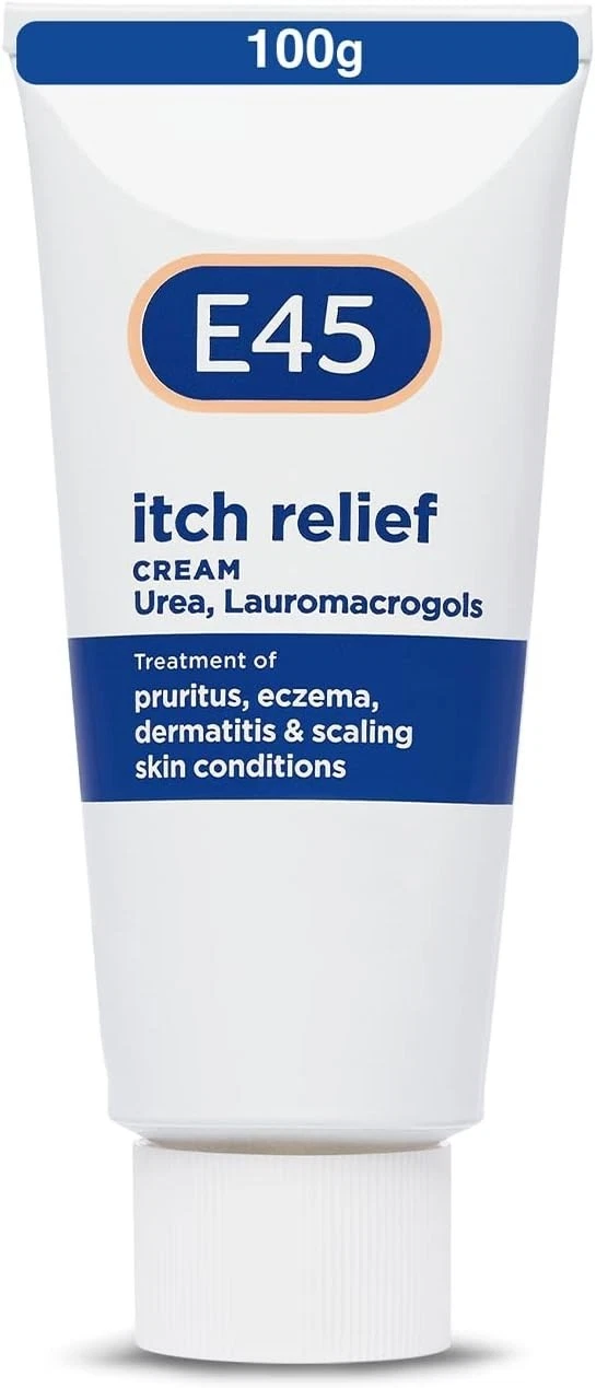 E45 Dermatological Itch Relief Cream, 100 g