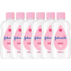 Johnson's Baby Oil, 200ml Pack of 6