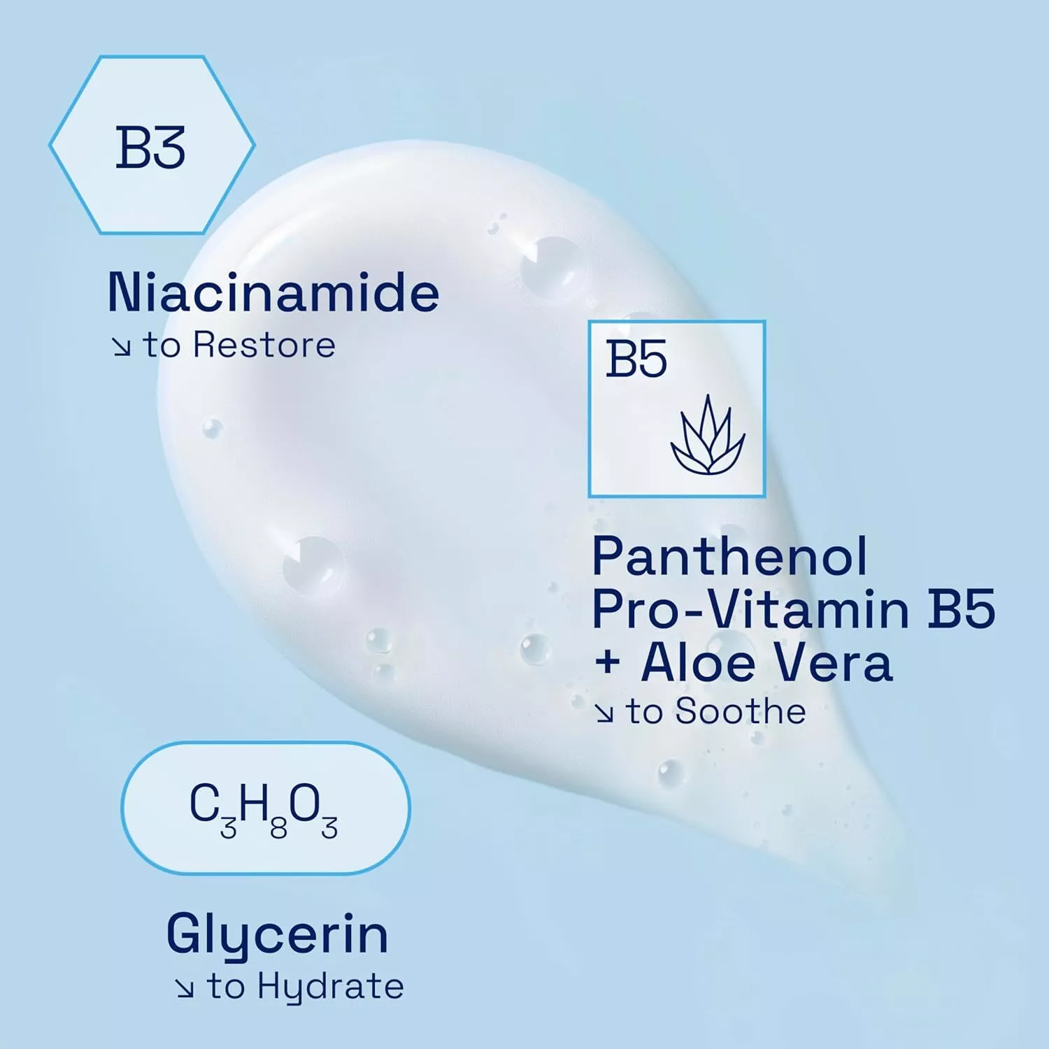 Cetaphil Hydrating Foaming Cream Cleanser and Makeup Remover 236ml - Image 3