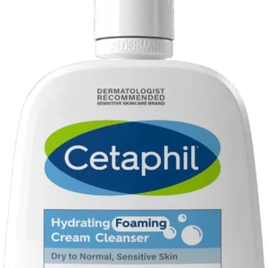 Cetaphil Hydrating Foaming Cream Cleanser and Makeup Remover 236ml