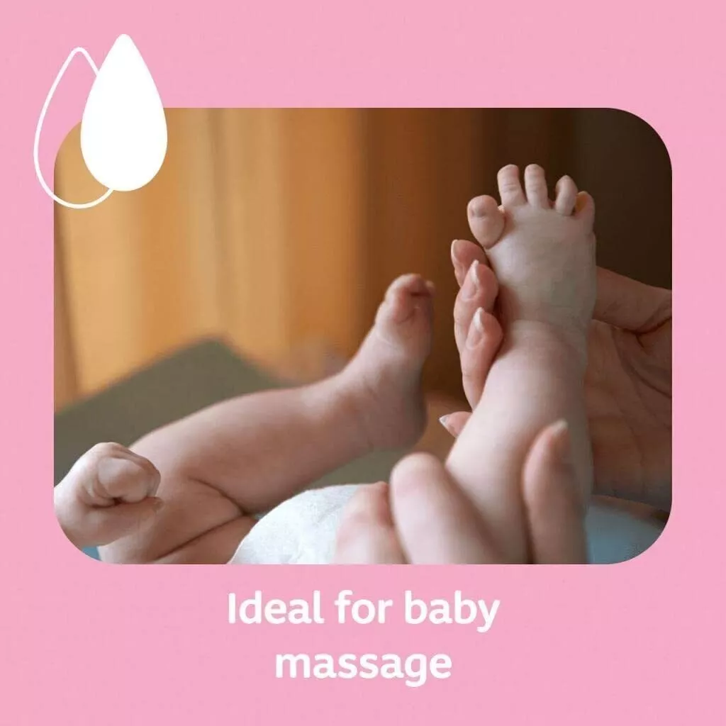 Johnson's Baby Oil, 200ml Pack of 6 - Image 4