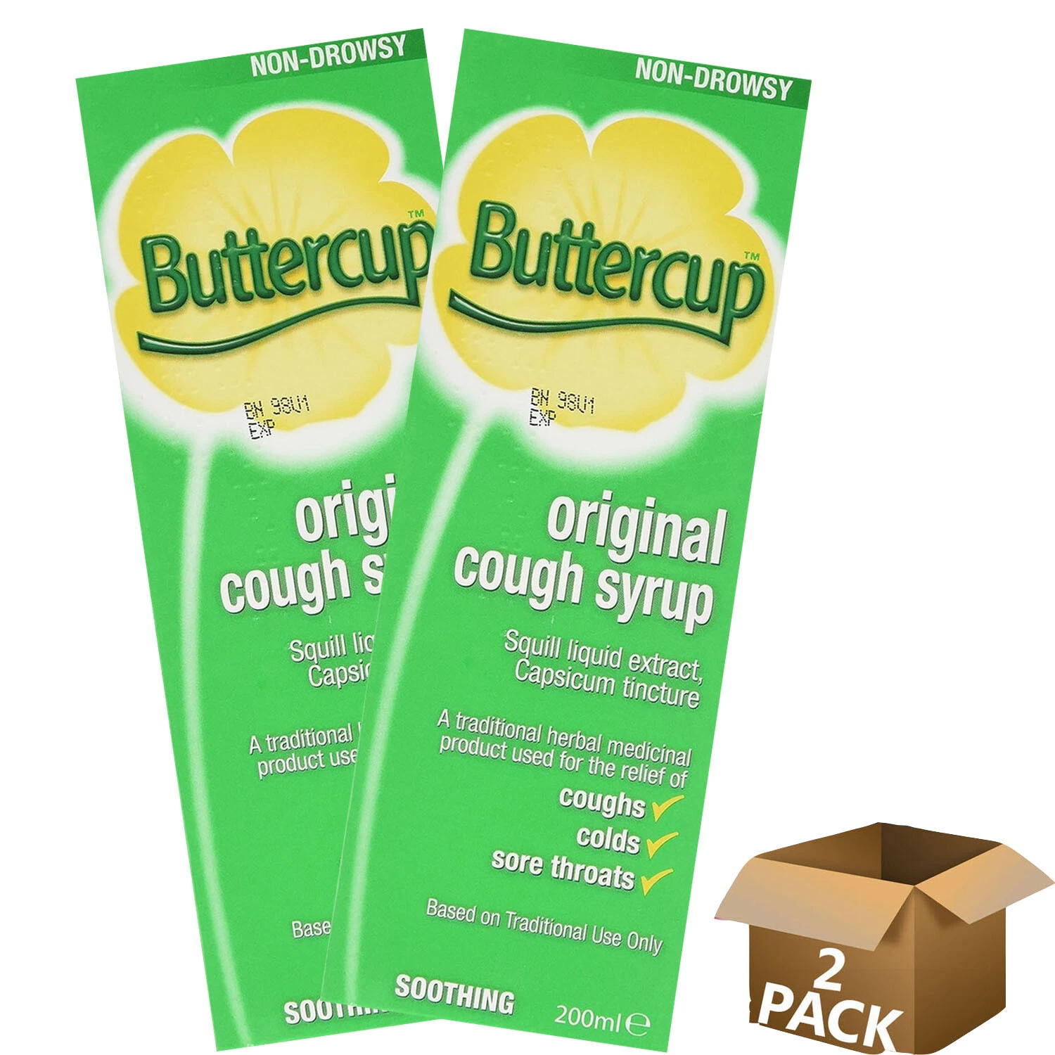 Buttercup Original Cough Syrup, 200ml (Pack of 2) - Image 8