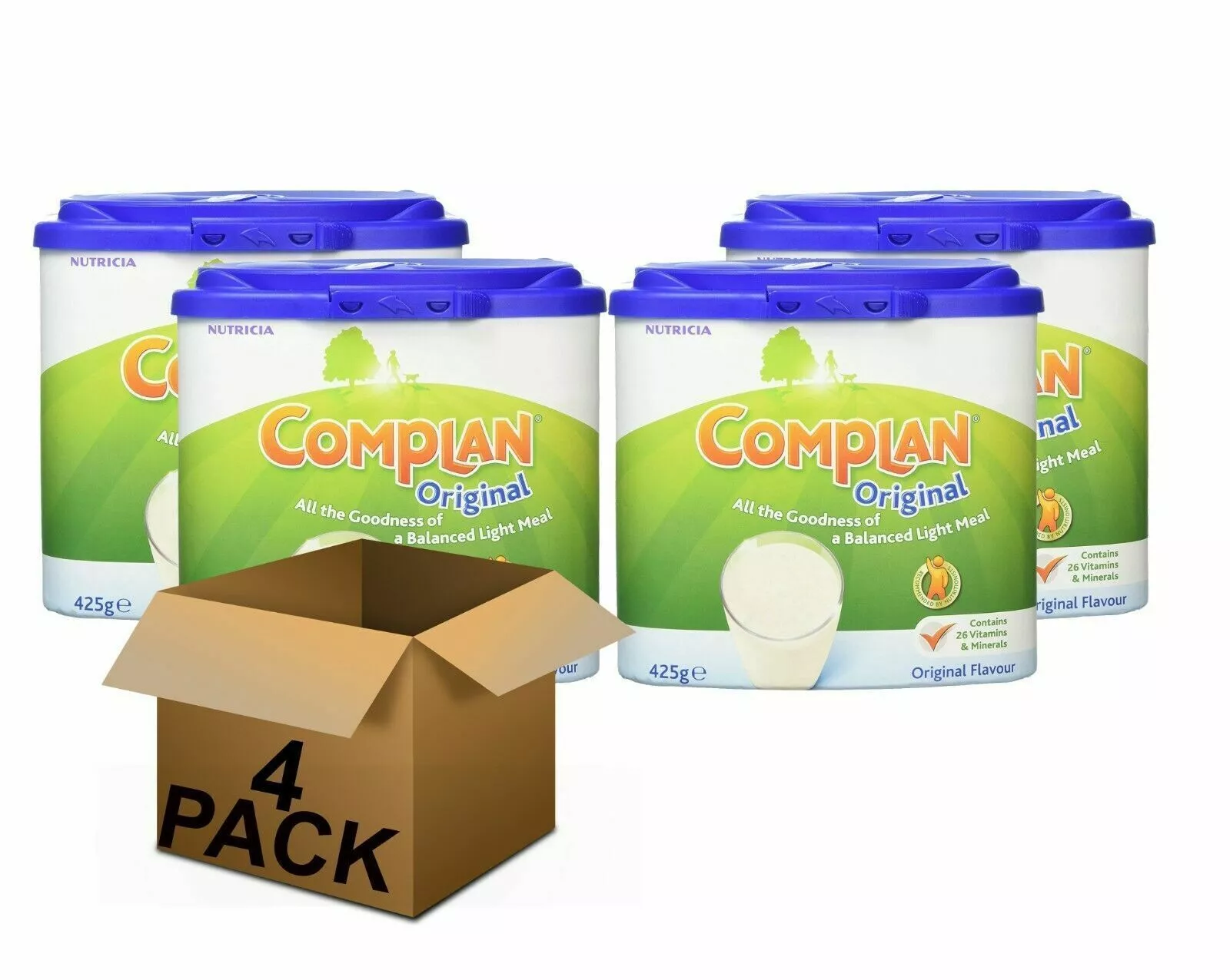 Complan Drink Original Flavour 425g (Pack of 4) - Image 4