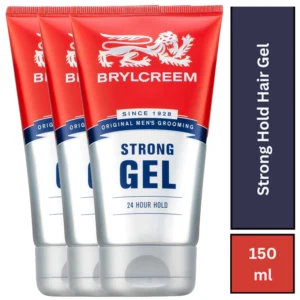 Brylcreem Strong Hold Hair Gel 3 x 150ml