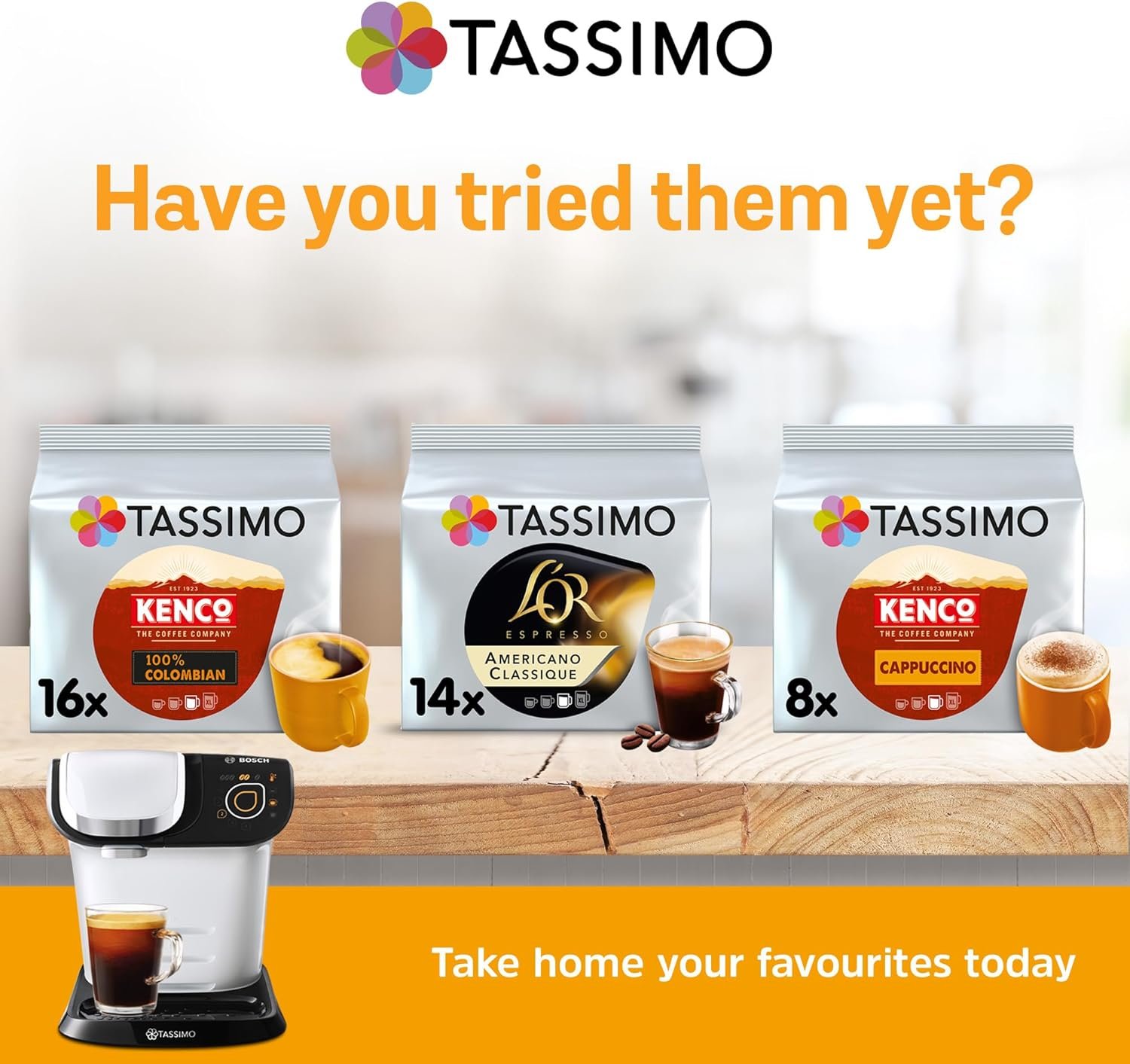 Tassimo Costa Americano Coffee Pods x16 (Pack of 5, Total 80 Drinks) - Image 4